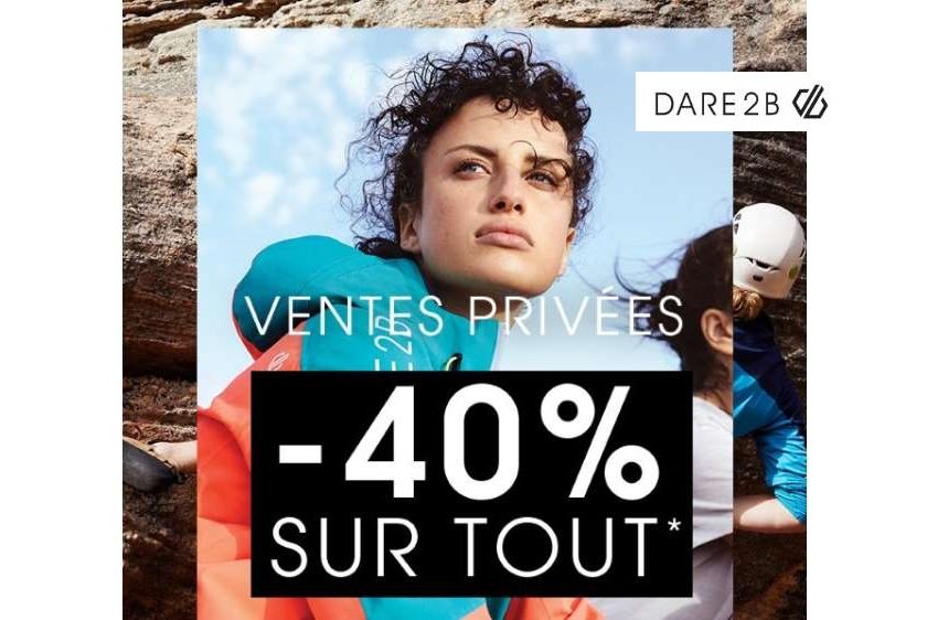 Vente Privée de pré-soldes Dare 2b