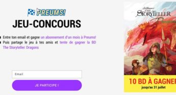 Concours : 1 mois d’abonnement Preums Sequencity à gagner & BD