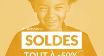 Bon plan soldes Kidiliz ! Tout à -50% (+10% suppl. dés 2 art.) + livraison gratuite !