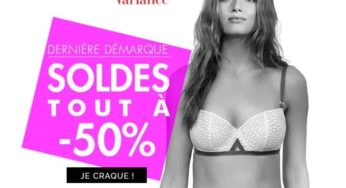 Dernière démarque Variance Lingerie : tout à moitié prix