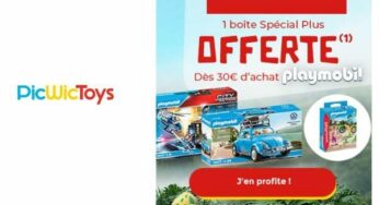 1 boite Playmobil Spécial Plus offerte pour 30€ d’achat Playmobil