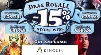 15% de réduction sur tout le site Kinguin (jeu vidéo Steam, Uplay, Epic Games, Battle net… )