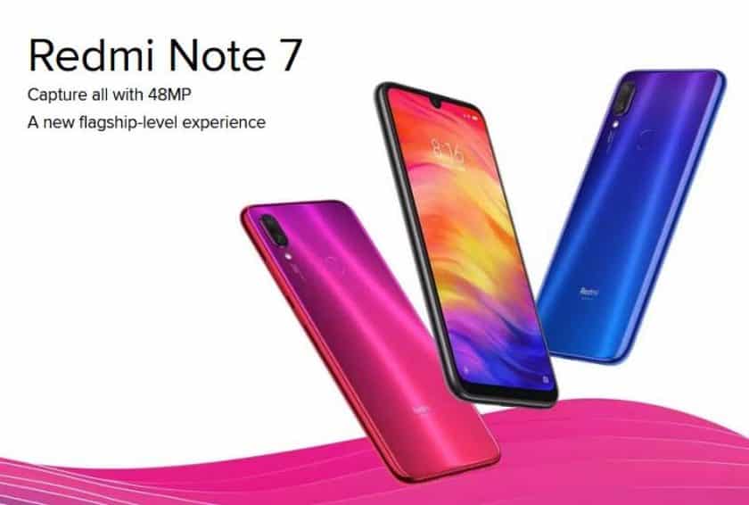 smartphone Redmi Note 7 Xiaomi 128Go