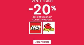 20% de remise sur Lego et Duplo dès 29€ d’achat (Oxybul)