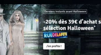 Remise de 20% sur des déguisements et costumes Halloween sur Rue de la Fête (dès 39€)