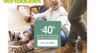 40% de remise sur toutes les chaussures pour enfant Vert Baudet