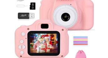 19,19€ petit appareil photo enfant Faburo avec écran 2 pouces (rose / 1080p Full HD) 📷