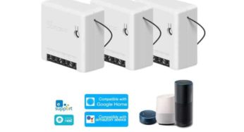 50% de remise sur les commutateurs connectés Wifi Sonoff Mini compatibles App Android/IOS, Amazon Alexa, Google Home