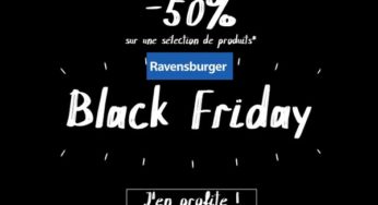 50% sur une sélection de jeux pour le Black Friday Ravensburger (site officiel)