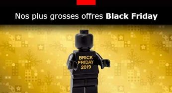 Brick Friday Lego (Black Friday): produits interdits, offre du jour et -20% sur une sélection