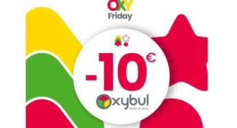 2 Jours seulement Oxybul Black Friday : 10€ de remise tous les 40€