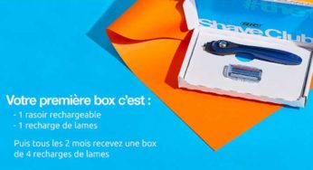 Vente privée box rasage BIC Shave Club : 1 an de rasage à 39,80€ (1ère box avec rasoir + 6 box de 4 recharges)