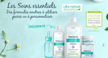 Vente privée de bon d’achat Lea Nature : 30€ = 50€ d’achat (beauté, maquillage et hygiène Bio)