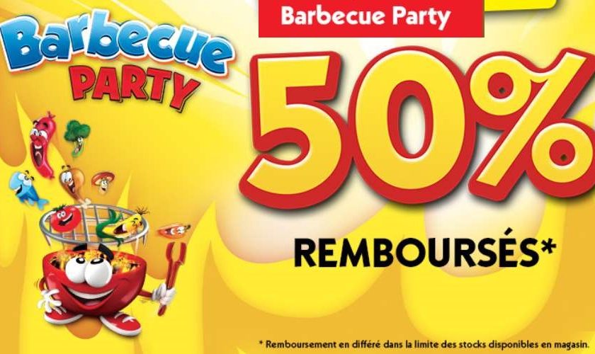 jeu Barbecue Party Goliath 50% remboursé