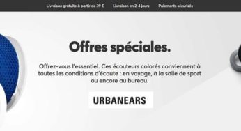 Offres spéciales Urbanears : -50% sur une sélection de casques et écouteurs 🎧 (et -20 % dès 2 articles, -30 % dès 3 ou -40 % dès 4 sur le reste)