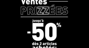 Ventes prizzées BZB (Bizzbee) : jusqu’à -50% dès 2 articles en pré-soldes