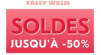 Bon Plan Soldes Tally Weijl : 50% de remise supplémentaire sur les articles démarqués avec ce code promo