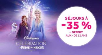 Vente Disneyland Paris : jusqu’à -35% sur les séjours (Séjour offert aux –12 ans)