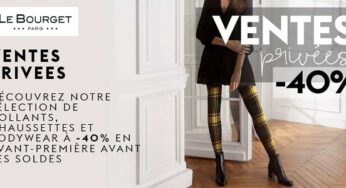 Vente Privée de pré-soldes Le Bourget : -40% sur une large sélection (collants, bas, bodywear et chaussettes)