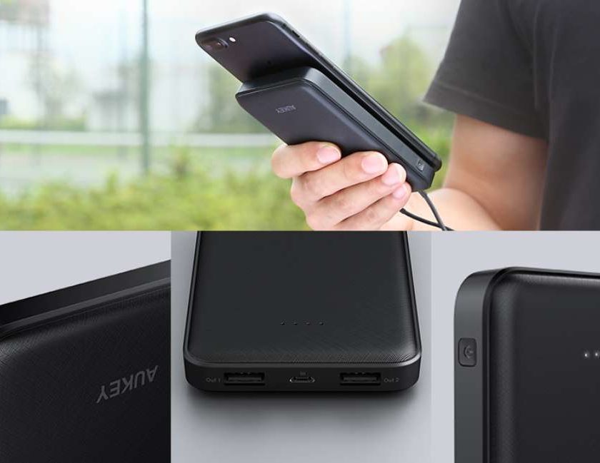 Promotion Batterie Externe Compact 10000 Mah Aukey B N50