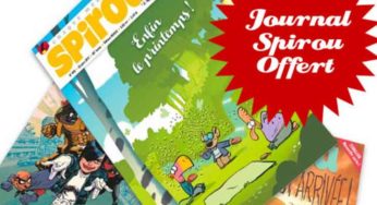 1 Journal Spirou gratuit pour l’achat d’1 BD (quelques soit le montant et titre) sur BDfugue