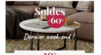 Dernières jours des soldes Camif : jusqu’à -60% (-10% suppl. dès 300€)