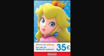 OFFRE: Carte Nintendo eShop prépayée 35€ pour 31€ 🎮