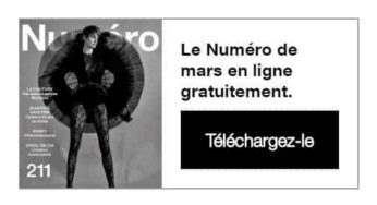 Téléchargez gratuitement le dernier numéro du magazine Numéro (numérique)