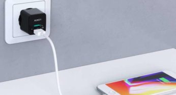 7,80€ le chargeur compact 2 ports USB Aukey PA-U32 (12W – jusqu’à 2,4A)