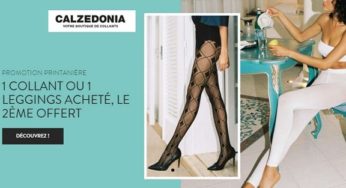 Promo leggings et collants Calzedonia : 1 acheté = le second offert + livraison gratuite sans minimum