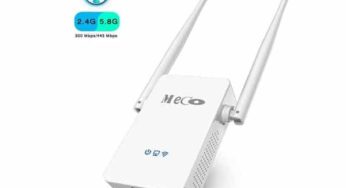 PROMO : 15,59€ le répéteur Wi-fi 750 Mbps double bande MECO ELEVERDE AC750