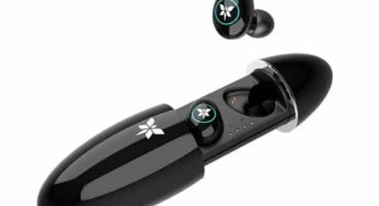 17,99€ Écouteurs Bluetooth 5.0 et reduction de bruit CVC 8.0 Axloie Attitude A2 (boite de charge compact et design, jusqu’à 25h d’autonomie, étanche)