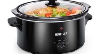 FLASH : 20,49€ la mijoteuse Slow Cooker Homever 3,5L (3 niveaux de cuisson)