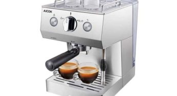 64,99€ machine à café expresso professionnelle 20 bars Aicok (avec mousseur à lait) port inclus