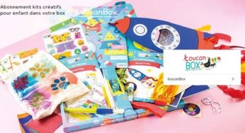 Vente privée kit créatif enfant toucanBox : 3 mois 35€ (au lieu de 49€) / 6 mois 70€ (au lieu de 94€) / 12 mois 135€ (au lieu de 179€)