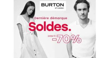 Dernière démarque Burton : encore plus de remise (jusqu’à -70%)