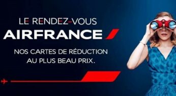 Offre flash Air France ✈️ toutes les cartes de réduction à 25€ (Jeune/Senior/Week End)