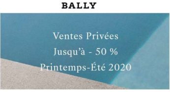 Ventes Privées Bally : jusqu’à – 50 % sur chaussures, prêt a porter, accessoires et sacs homme et femme