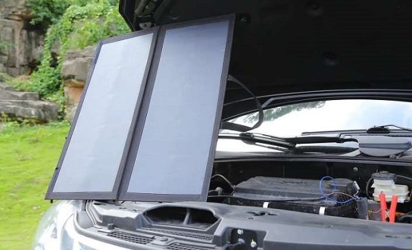 29,99€ panneaux solaires 60W chargeur de batterie 12V auto/moto Aukey PB  P10 port inclus