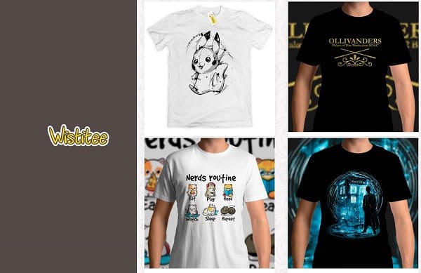 15% de remise sur la boutique Wistitee (t-shirts geek et pop culture d’artistes indépendants en série limitée)