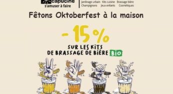 Oktoberfest : 15% de remise sur ces kits de brassage de bière BIO DIY Radis & Capucine 🍻