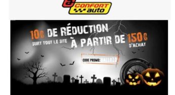 10€ de réduction sur tout le site Confortauto (toutes marques de pneus) à partir de 150€ d’achat