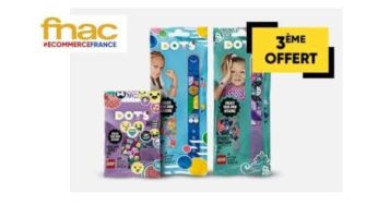 2 LEGO DOTS achetés : le 3ème offert (adhérents FNAC)