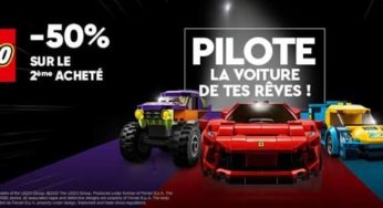 Opération LEGO Car Festival sur la FNAC = 50% de remise sur la seconde boite