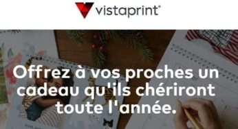 50% de remise sur tous les calendriers photos muraux sur Vistaprint (jusqu’à la fin du mois)