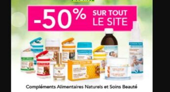 50% de remise sur tous les articles de la boutique Vital Beauty + livraison gratuite (compléments alimentaires & cosmétiques)