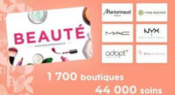 Bon achat Ma Carte Beauté moins cher : 1€ pour obtenir 5€ de remise (valable dans des milliers de boutiques et spas)