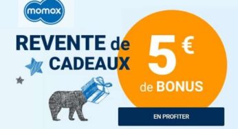 Bonus revente de cadeaux Momox : 5€ offert dès 25€ de vente (Livres, CD, Vinyles, DVD, Jeux vidéo)