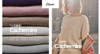 Offre flash : 40% de remise sur les articles cachemire sur Etam