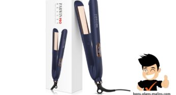 FLASH 17,09€ le fer à lisser – boucler céramique PARWIN PRO BEAUTY (temp. jusqu’à 230°C)